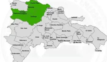 COE pone cinco provincias en alerta verde por los efectos de una activa vaguada
