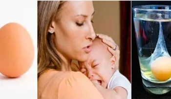 Frotar un huevo por el cuerpo de tu niño; salva muchas vidas; remedio para el susto