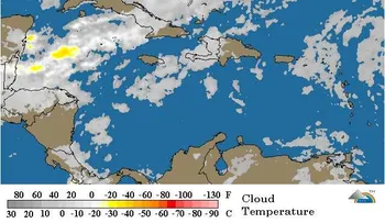 ONAMET: Lluvias esporádicas a causa del viento del este/sureste 