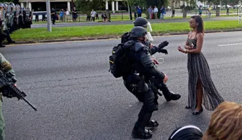 La foto de las protestas en Estados Unidos de la que todo el mundo habla