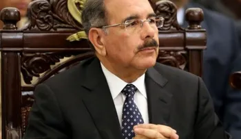 Danilo Medina acudió este miércoles al Palacio Nacional