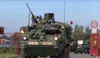Arranca gira de vehículos militares de EE.UU. por Europa Oriental (VIDEO)