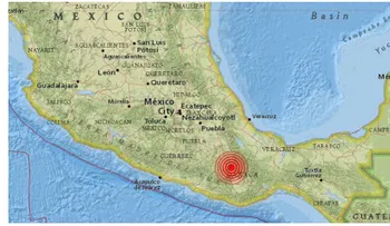 Un sismo de magnitud 4,7 en México que pone la piel de gallina