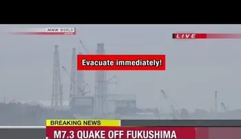 Declarada alerta de tsunami en Fukushima tras un fuerte terremoto de 7,3
