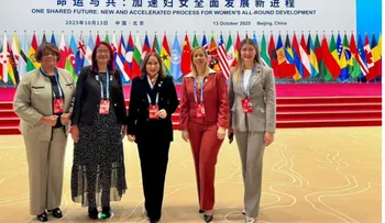 Ministra Mujer asiste a cumbre sobre igualdad de género en China