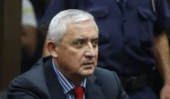 Expresidente guatemalteco espera que juez no lo mande a la cárcel