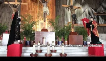 Sermón de las 7 Palabras, Viernes Santo, basílica de Guadalupe, México 