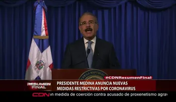 Danilo anuncia otras medidas por coronavirus; aumenta a 5,000 monto tarjeta solidaridad. Aconseja quedarse en casa