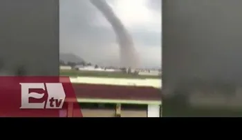 Impresionante tornado en México (VIDEO)