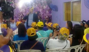 Juventud Danilista juramenta estructura en Villa Altagracia