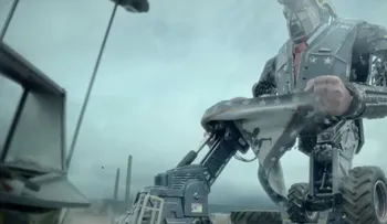 M.A.M.O.N, el corto uruguayo que muestra a Trump como un robot apocalíptico atacando a los latinos