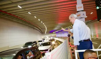 Abinader inaugura túnel de la Plaza de la Bandera