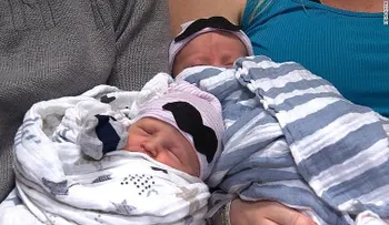 Cosas que solo pasan en Año Nuevo: tres parejas de gemelos nacieron en años diferentes