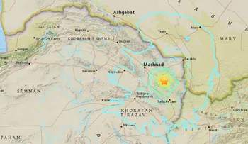 Se registra sismo de magnitud 6,1 en Irán