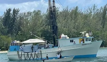 Rescatan a 25 personas de barco de pesca que se hundió próximo a la isla Beata