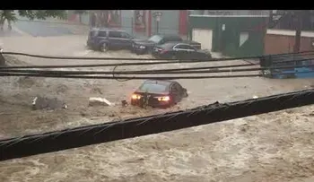 Más imágenes de las inundaciones en Maryland, EEUU