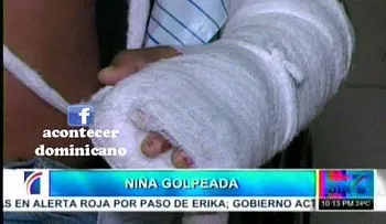 Padre golpea brutalmente a su hija, porque su madre se negó a reconciliarse con él.