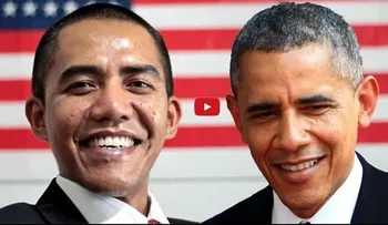El "doble" de Barack Obama impresiona por su gran parecido al expresidente