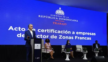 Ministerio de Trabajo certifica más de 130 empresas de zonas francas por cumplimiento de protocolo sanitario