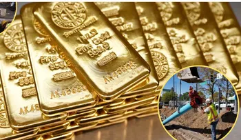 Donante anónimo entrega lingotes de oro para modernizar red de agua en Osaka
