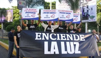 Santiagueros encienden la luz contra la corrupción