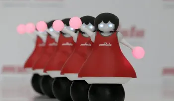 La nueva generación robots de Murata, animadoras bailan sincronizadas 