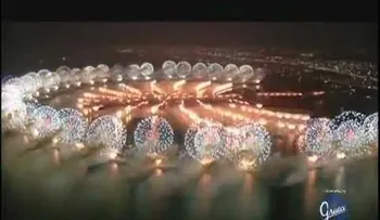 Video: espectaculo de fuegos artificiales más grande del universo 