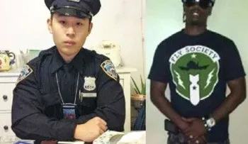 Miles personas protestan en NY para apoyar policía