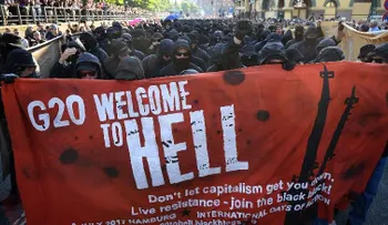 Fuertes protestas en el G20 en Alemania