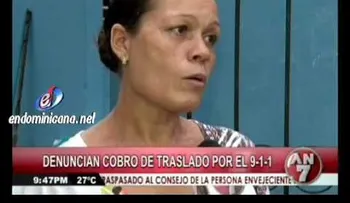 Una mujer tuvo que pagar RD$6,000.00 pesos por uso del 911 (VIDEO)