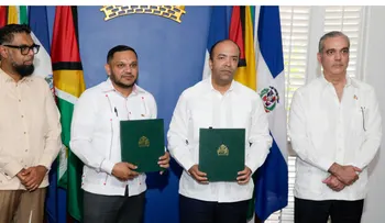 RD y Guyana firman acuerdo para explorar bloque petrolero