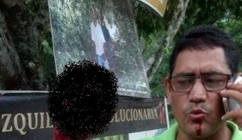 Militares hieren a activistas y maestros en Loma Miranda