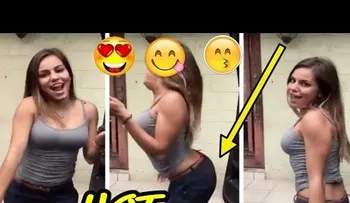 Una chica que conquista las redes sociales con un baile sensual