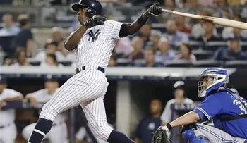 Soriano batea HR de 2 carreras contra Azulejos