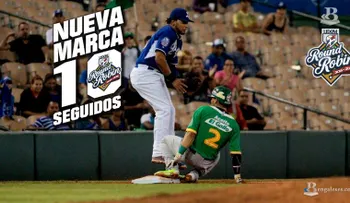 Licey impone marca de triunfos seguidos en un Round Robin