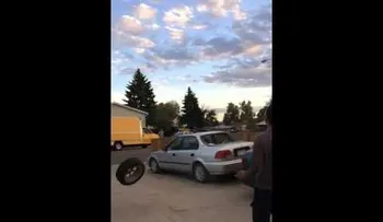 Un neumático endemoniado