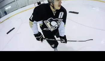 Cuando dominas un palo de hockey like a boss