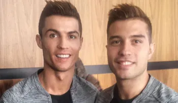 Así es la vida de Diego Dávila, el doble de Cristiano Ronaldo