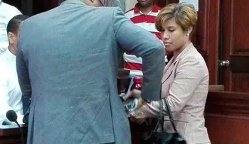 Jueza Awilda Reyes, presa por corrupción, alega inocencia  (VIDEO)