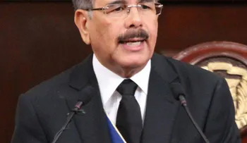 Danilo Medina recibe al Secretario de Estado de Estados Unidos, John F. Kerry