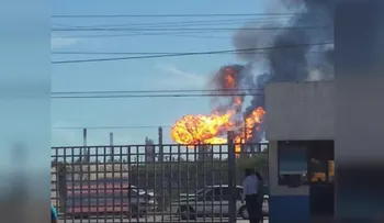 Se registra incendio en planta de Pemex en Oaxaca