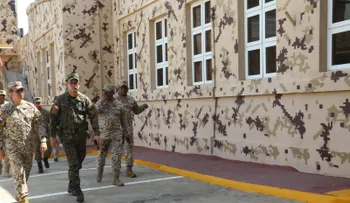 Nuevo director del Cesfront e Inteligencia recorren bases militares en la frontera entre Haití y RD