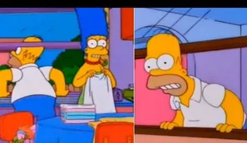 El nuevo reto viral inspirado en un momento inolvidable de "Los Simpson"