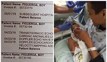 La familia de bebé sacado del vientre de su madre asesinada, recibe facturas por 300.000 dólares