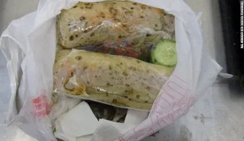 Mujer es detenida con dos 'narco-burritos' llenos de metanfetaminas