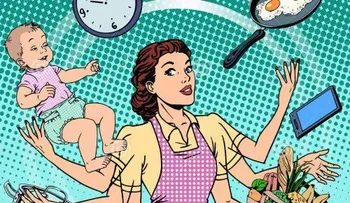 Según un estudio, "tener marido" implica tener 7 horas más de trabajo
