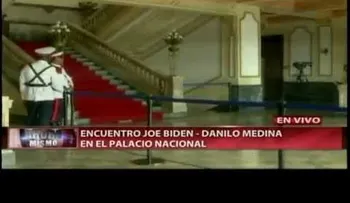 Se retrasa una hora encuentro entre Biden y Danilo