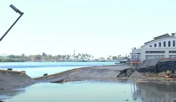 APD realiza un levantamiento sobre desplome parte del Puerto Don Diego 