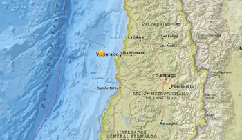 Sismo de magnitud 6, 7 sacude el centro de Chile