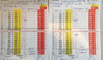 Esta golfista amateur hizo tres hoyos en uno el mismo día